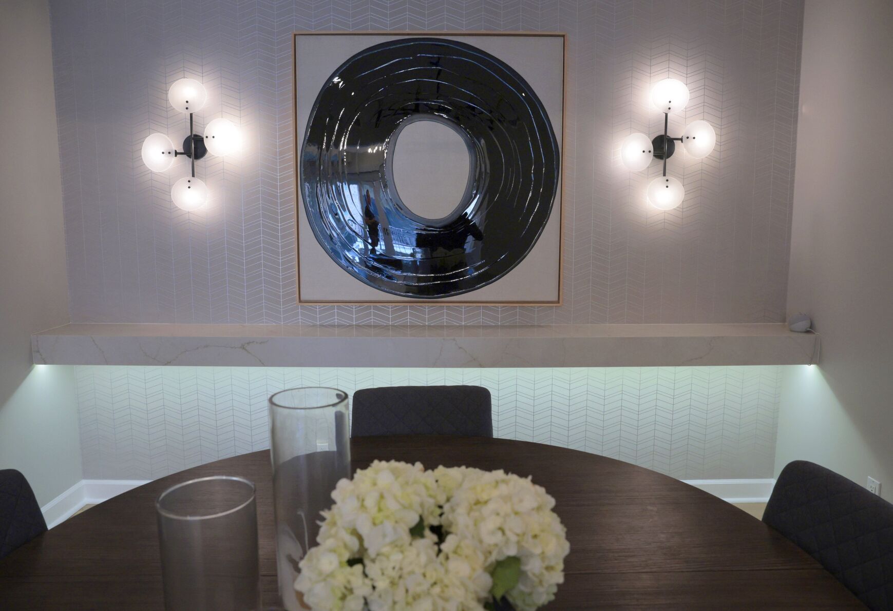 At home with Roel Vestjens and Cheryl Vallely in their Clayton condo